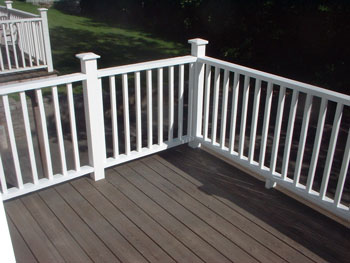 Second Floor Deck after repainting